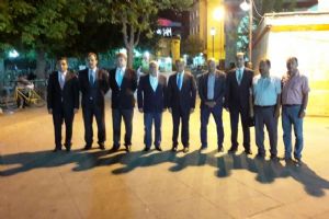 VAL , BELEDYE BAKANI VE KARAMAN ESOB BAKANI ESNAFI ZYARET ETT.