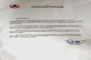 ESNAF VE SANATKARLAR GENEL MDRNDEN TEEKKR