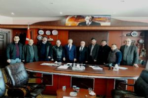 MERSN MLLETVEKL SAYIN HACI ZKAN'DAN BRLMZE ZYARET.
