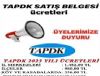 2023 YILI TAPDK CRETLER BELL OLDU